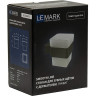 Стакан для зубных щеток LEMARK SMOOTH LINE с держателем графит 9736015